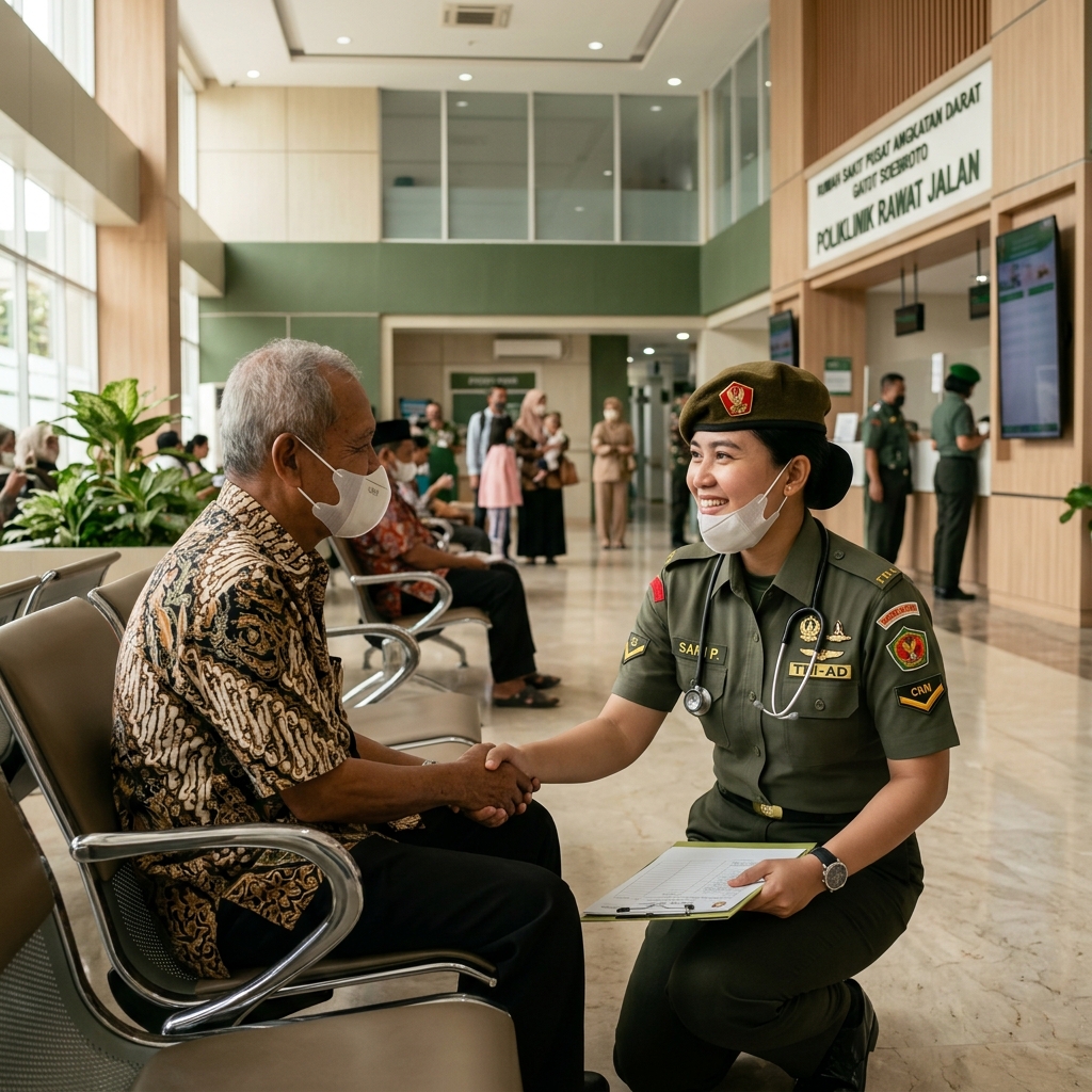 Dedikasi Medis<br><span class="text-accent-gold font-sans font-black uppercase">Tanpa Kompromi.</span>